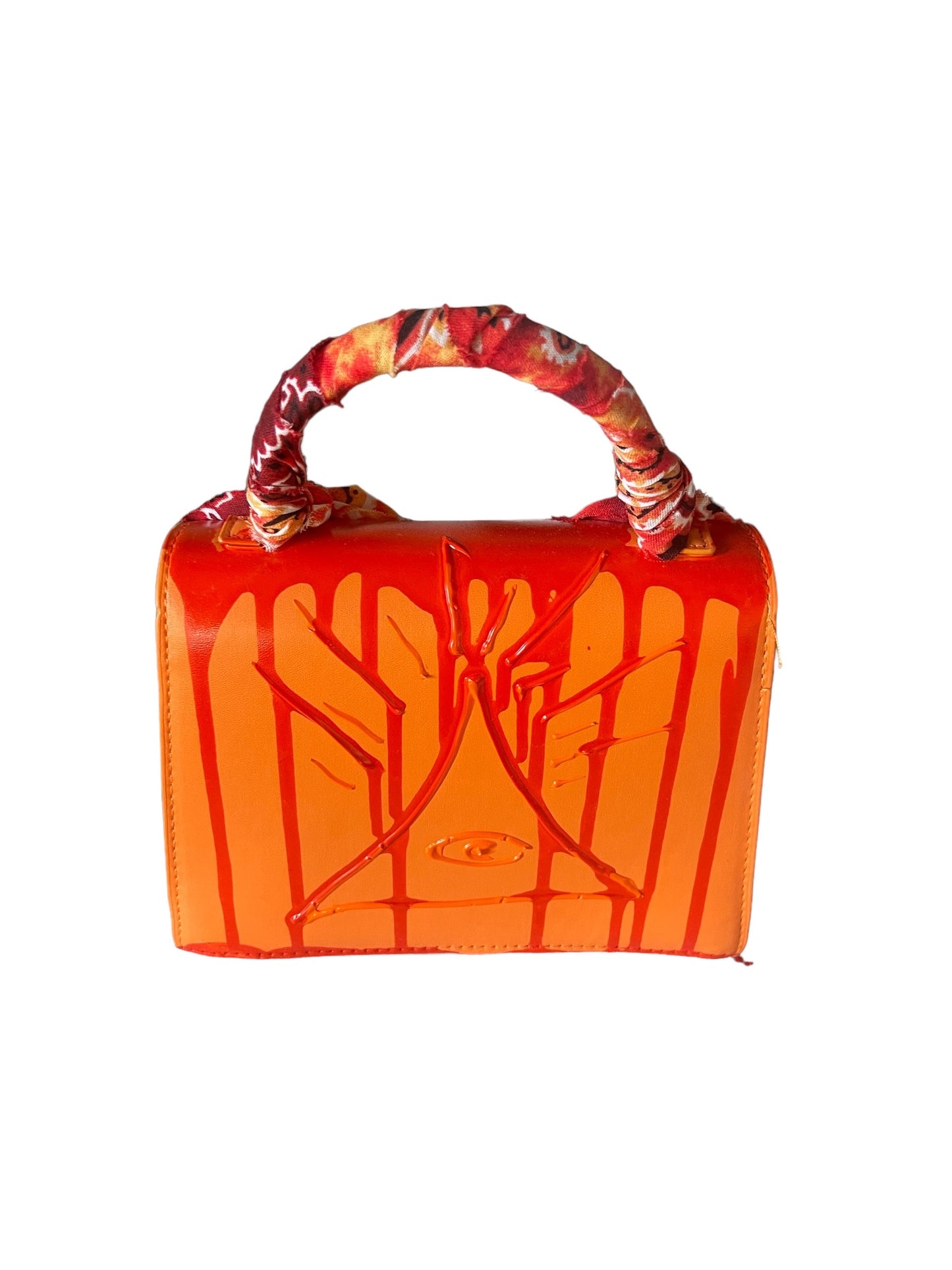 orange bandana bag