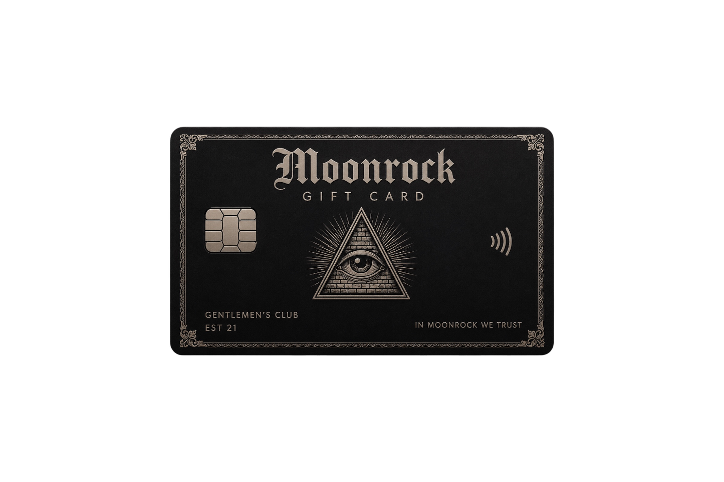 BLACK GIFT CARD