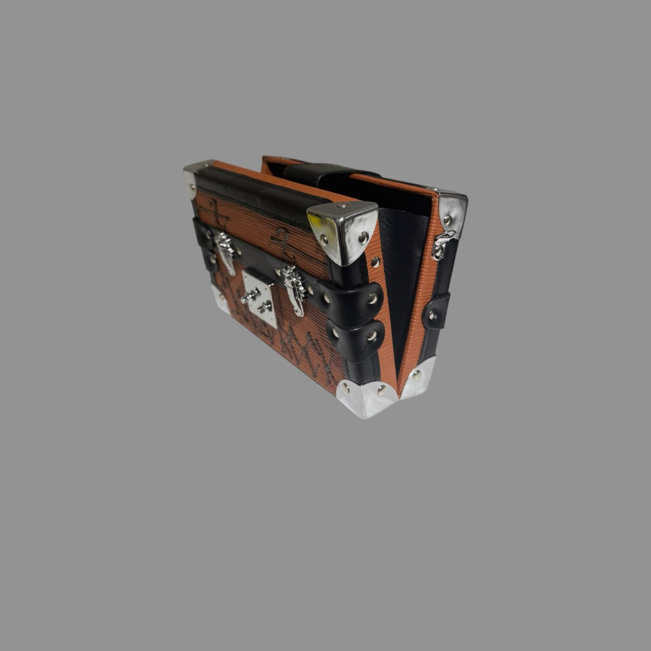 BROWN BOX BAG