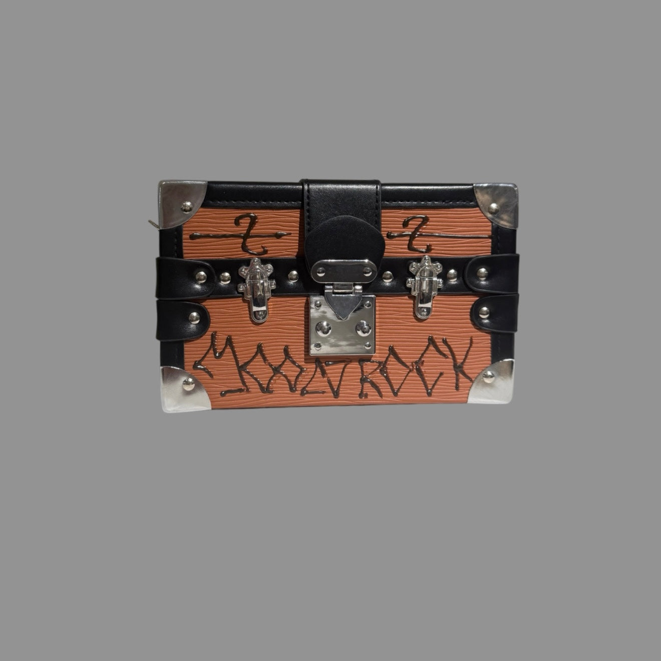 BROWN BOX BAG