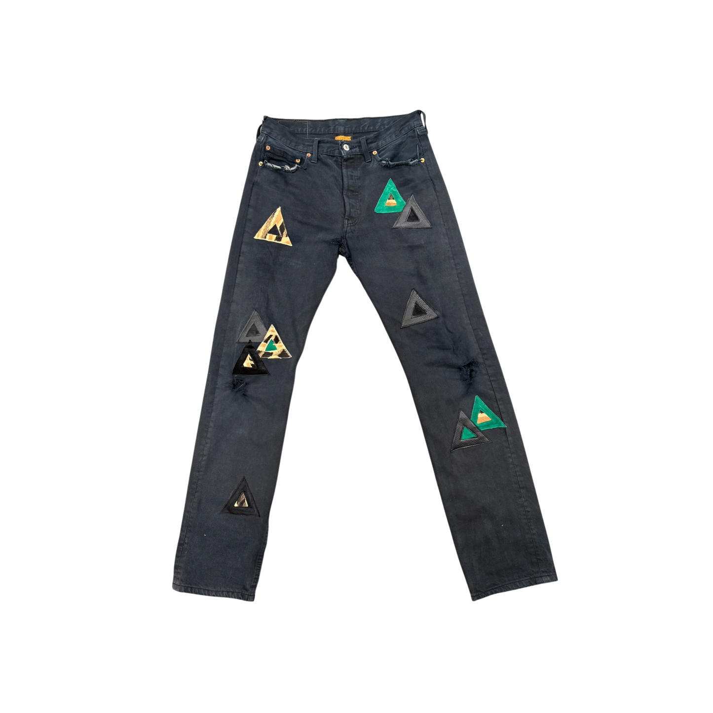 JUNGLE COLORS PATCHES CUSTOM LEVI'S