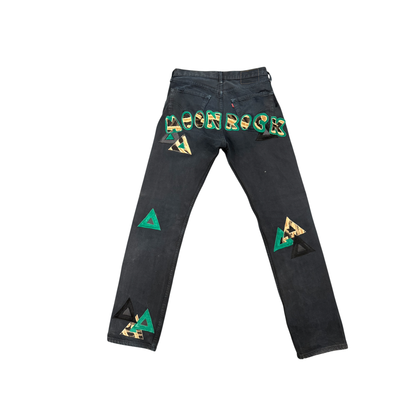 JUNGLE COLORS PATCHES CUSTOM LEVI'S