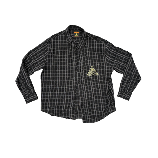 GRID CHECK OVERSHIRT