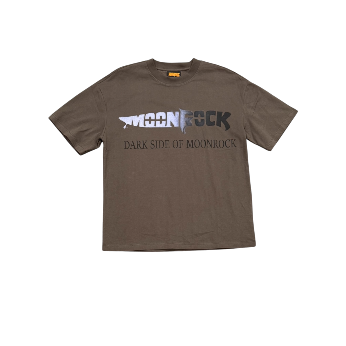 BROWN/PINK KNIFE LOGO T-SHIRT