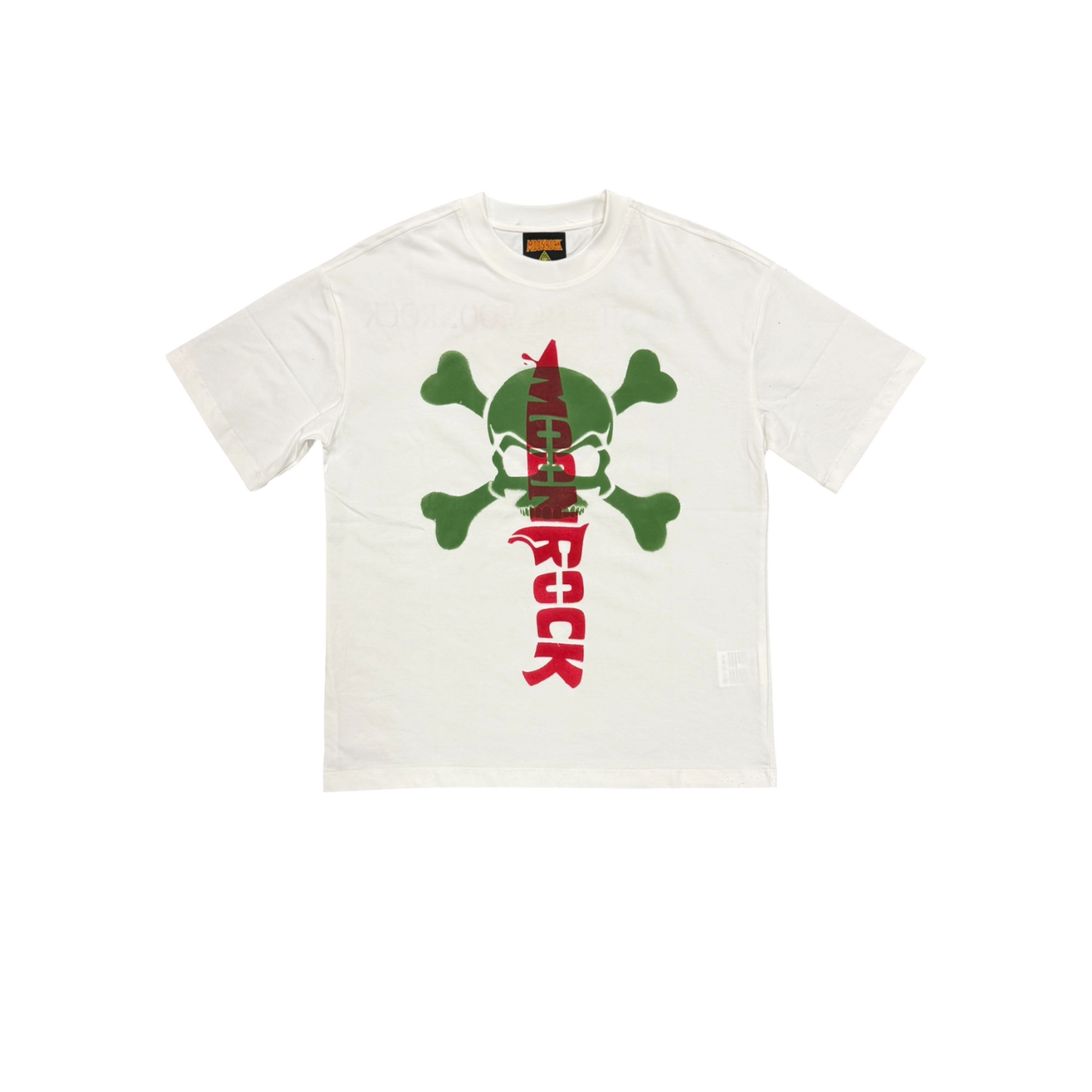 WHITE PORTUGAL KNIFE SKULL T-SHIRT